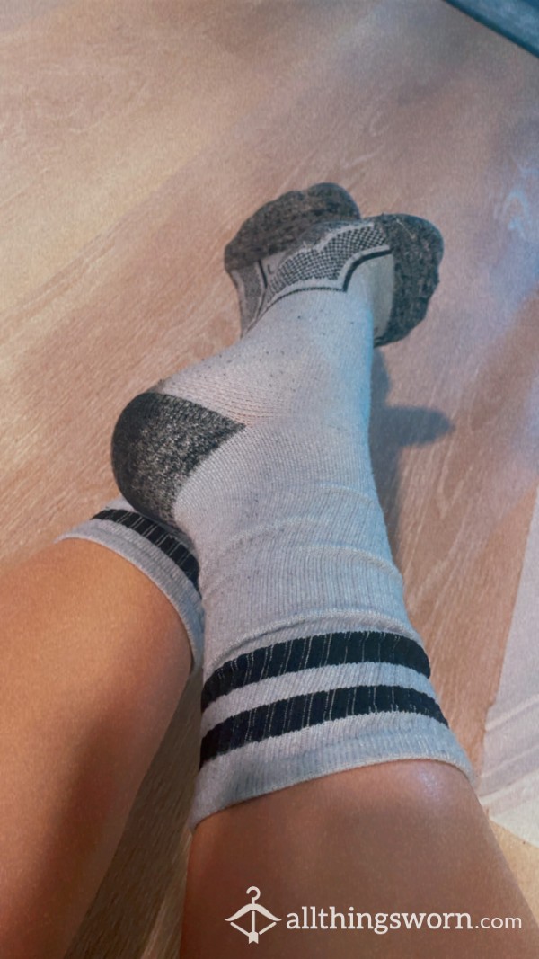 Gray Tube Socks