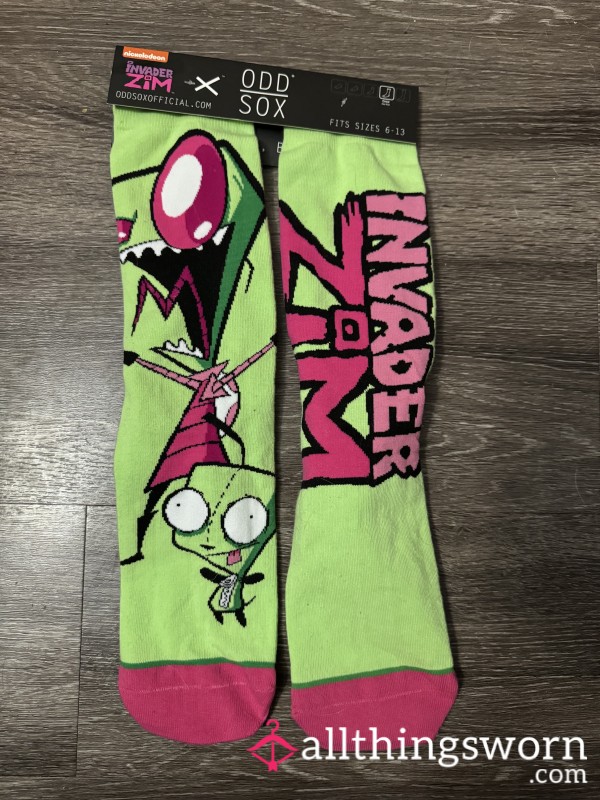 Invader Zim Socks