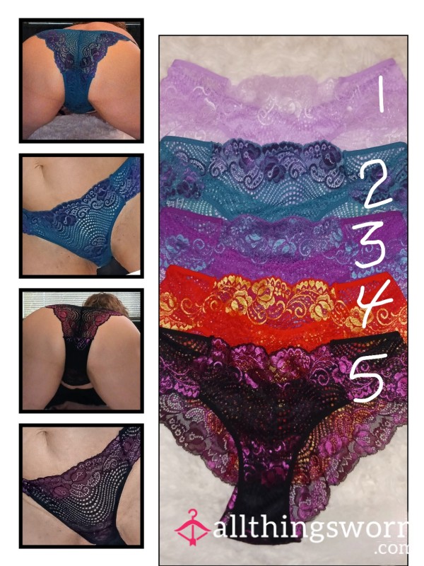 Iridescent Lace Fullback Full Coverage