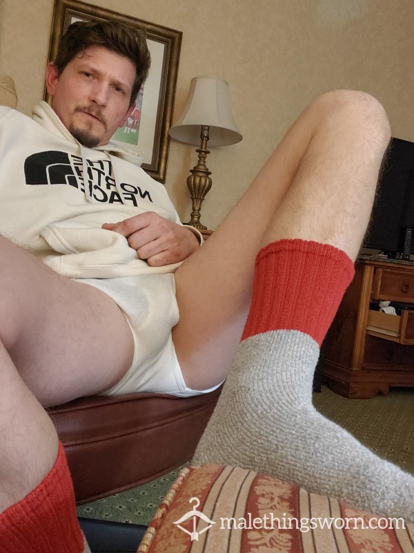 Is It Cold In Here?...Dad's Cla**ic Vintage Masculine Sweaty Winter Socks!