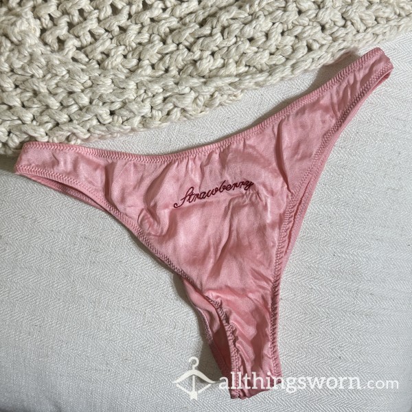 Isabel’s Pink Satin Panties🩷