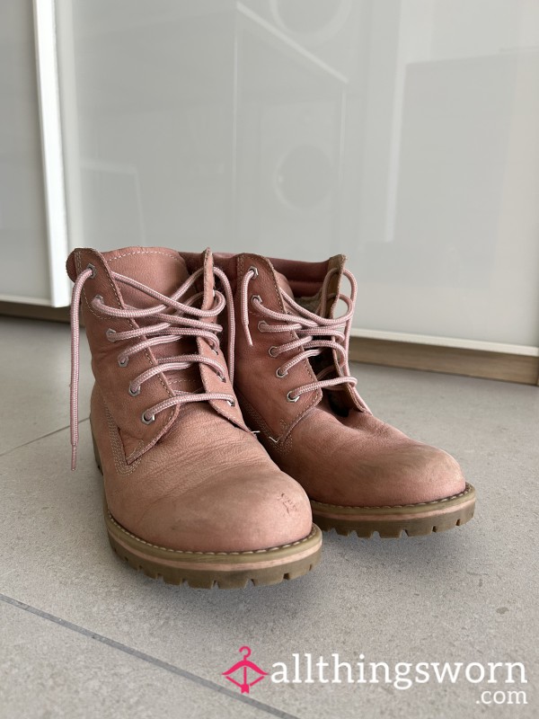 Israeli Soldier's Old Boots