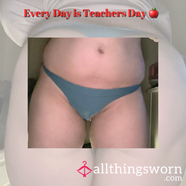 𝙹𝚄𝙸𝙲𝚈 𝚂𝙴𝙰𝙼𝙻𝙴𝚂𝚂 𝚃𝙷𝙾𝙽𝙶 - POV You’re Caught Sniffing Teacher’s Thong ❦ 48 Hour Wear