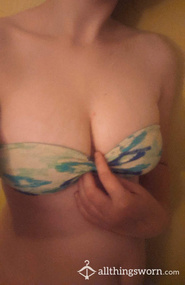 Itty Bitty Bra Falling Off My Big Bust