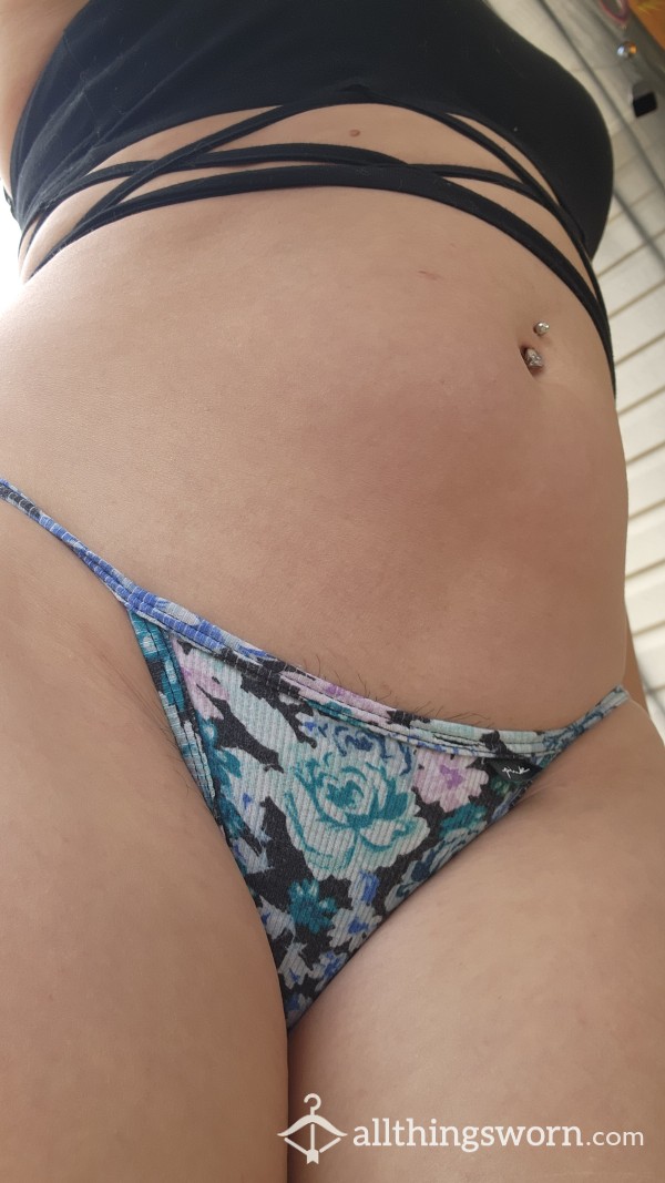 Itty Bitty Flor*l VS Thong