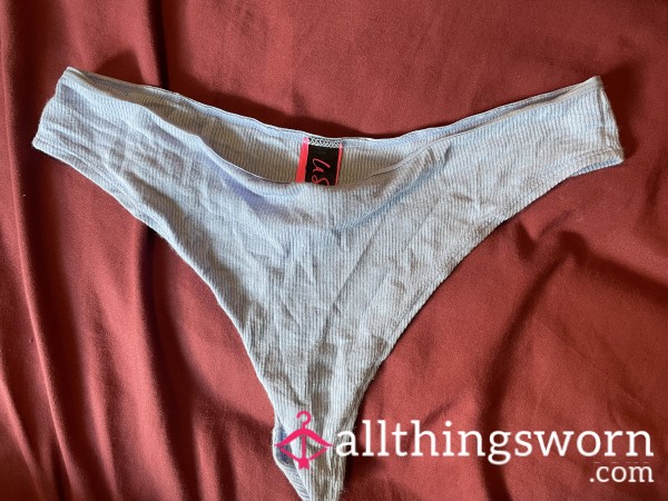 Ivvy’s S**y Well-worn Blue Soft La Senza Thong Size Small