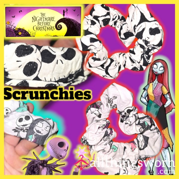 Jack & Sally Scrunchies