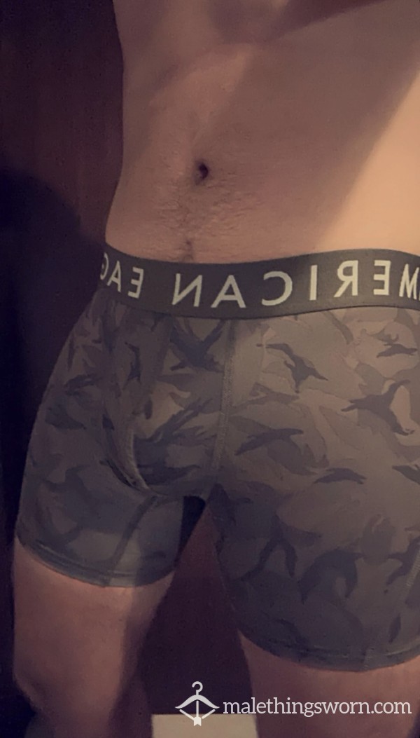 Jake (19)’s Worn Gym Boxers