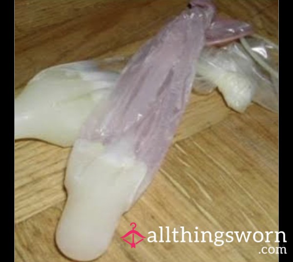 Jizz Filled Condom