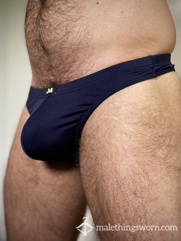 JM Blue Thong