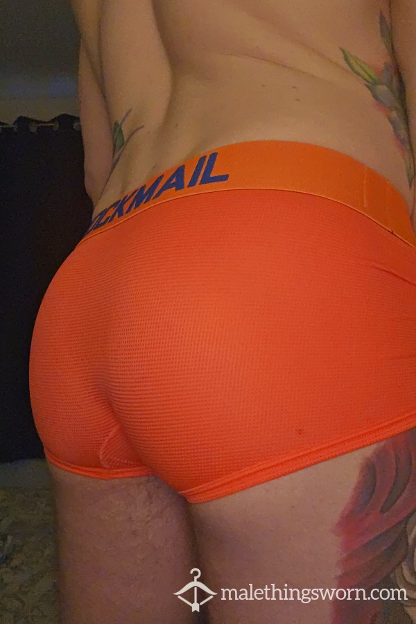 Jockmail Boxers- Orange