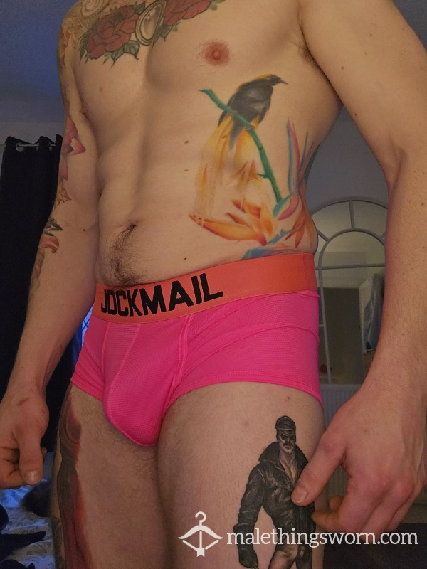 Jockmail Boxers- Pink