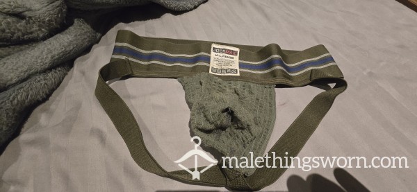 Jockmail Green Jockstrap