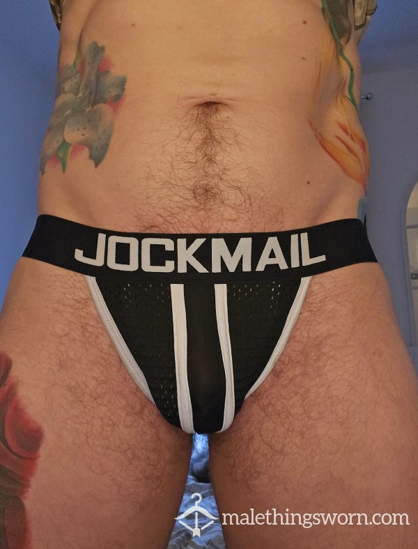 Jockmail Jockstrap- Black