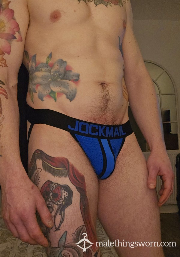 Jockmail Jockstrap- Blue