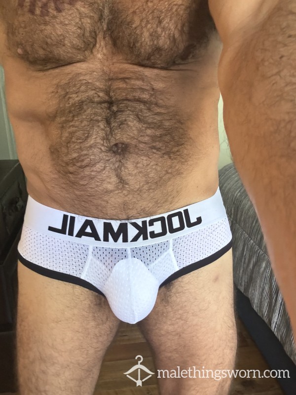 USED & SALTY SWEET Jockmail Mesh Padded Underwear