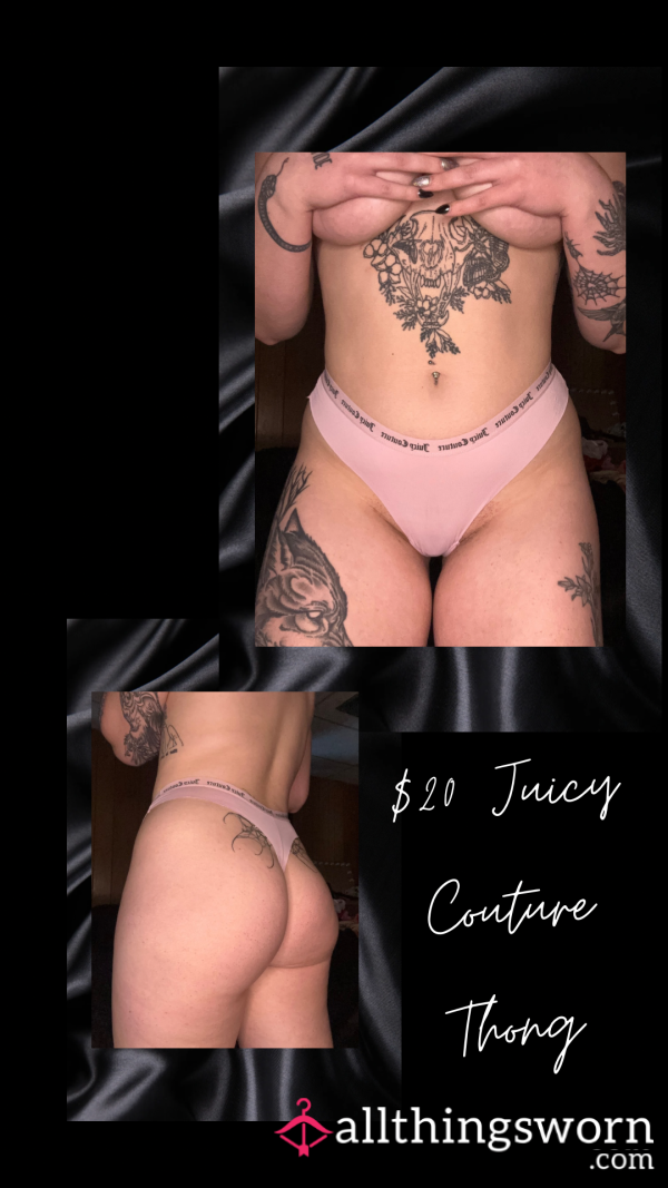 Juicy Courure Thong - FREE SHIPPING