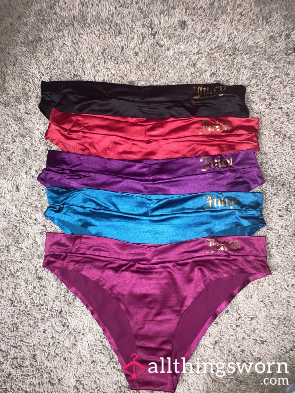 Juicy Couture Satin Bikini Panties