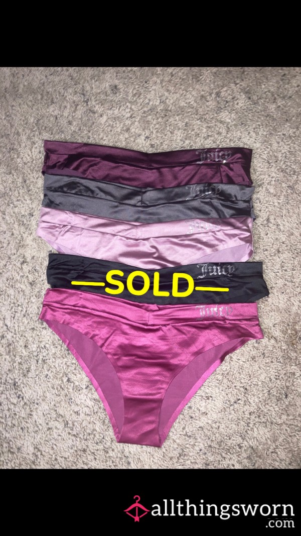 Juicy Couture Satin Panties