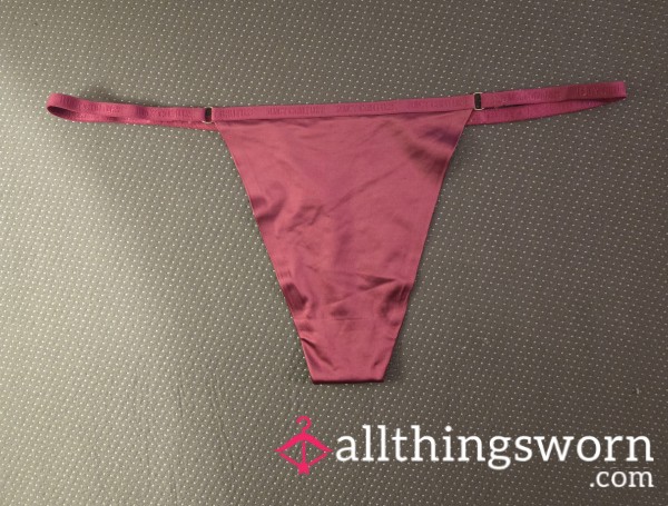 Juicy Couture Thong Satin Panties.