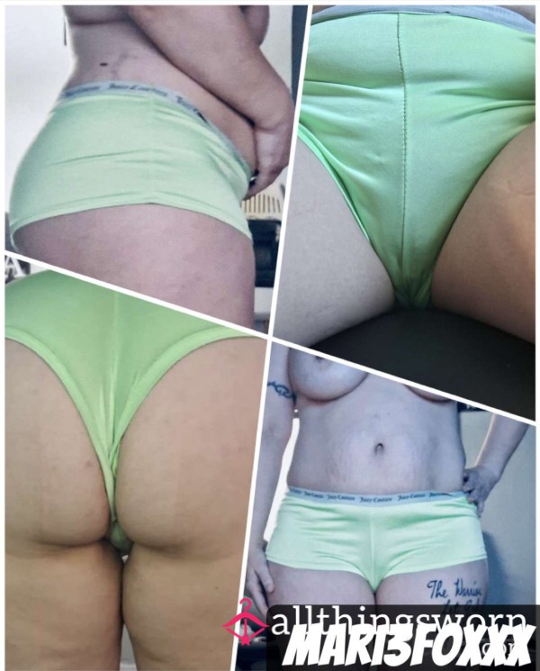 Juicy Green Panties 😋 🍑