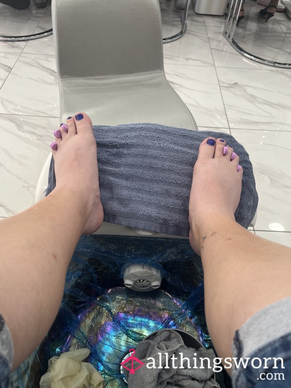 Just Got Toes Done