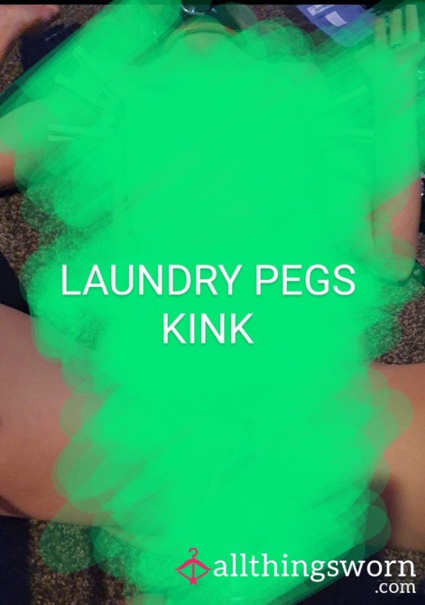 Kink. Laundry Pegs.