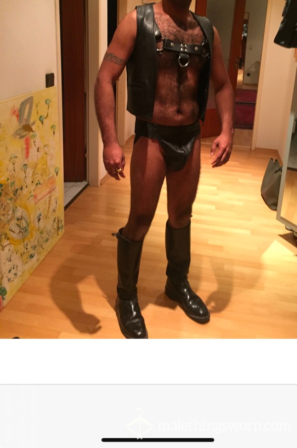 Kinky Gear Leather Smelly Used Jocks