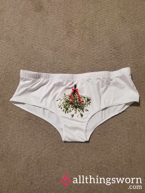 Kiss Me Under The Mistletoe Panties 😉