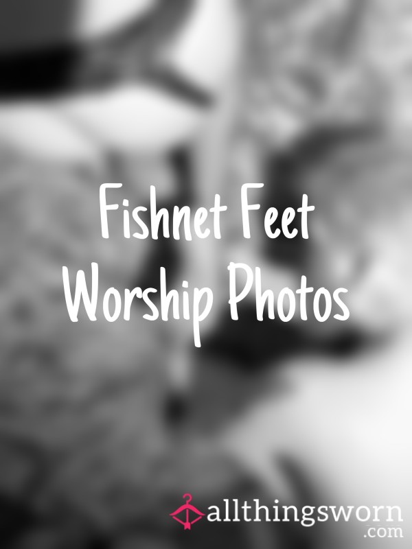 👣 Fishnet Feet Worship Photos