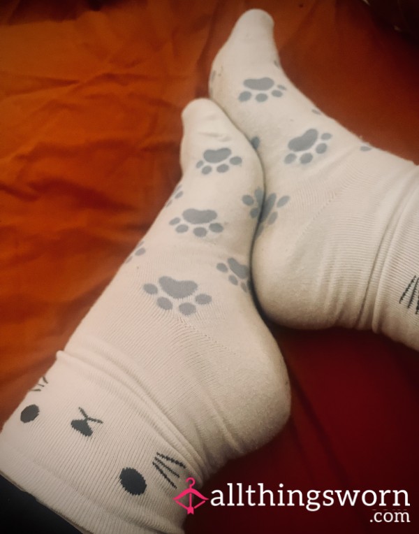 Kitty Gym Socks