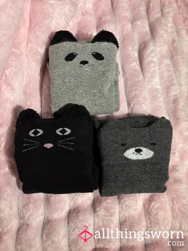 Knee High Kitty And Panda Bundle