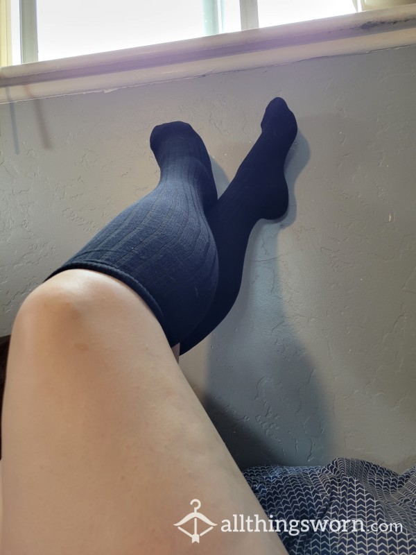 Knee High Socks Black