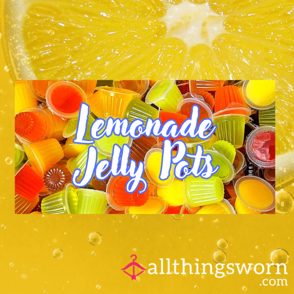 𝚃𝙴𝙰𝙲𝙷𝙴𝚁'𝚂 𝚃𝚁𝙴𝙰𝚃𝚂 Lemonade Jelly Pots With 2 Flavours To Choose From