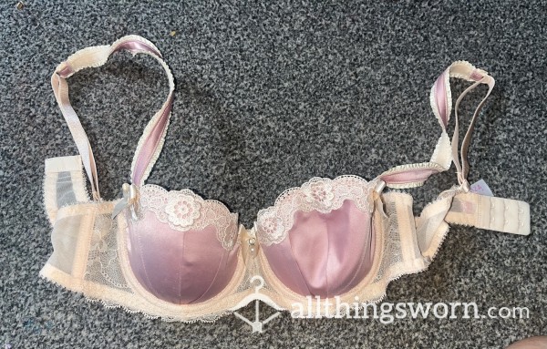 La Senza Pretty Lace Satin Bra