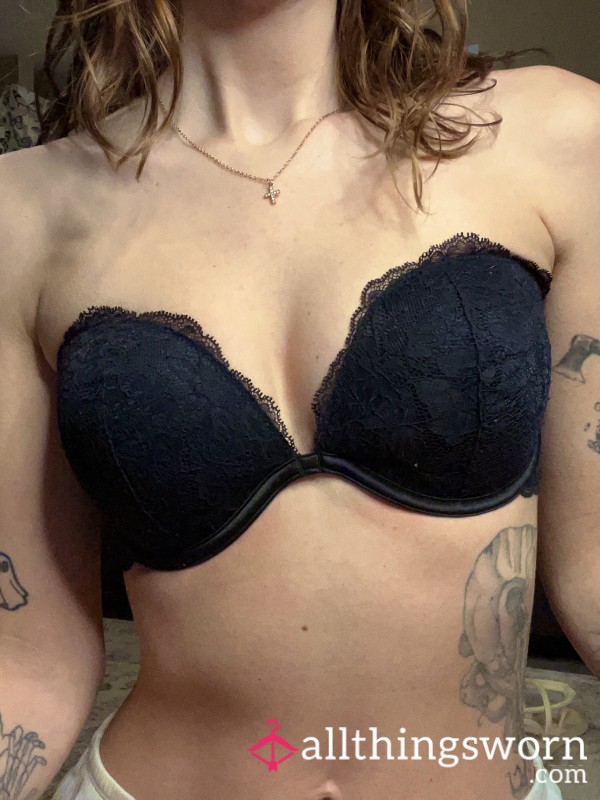 La Senza Strapless 32D Lace Bra