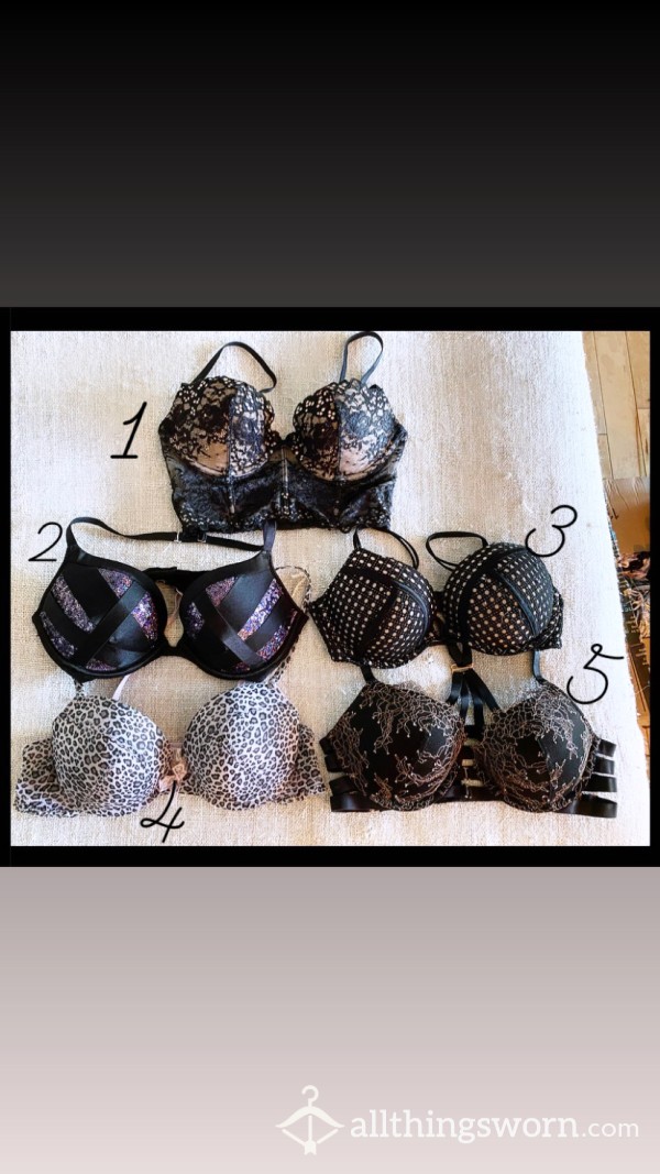 SALE - 10$ OFF - La Senza / Victoria Secret Worn Bras