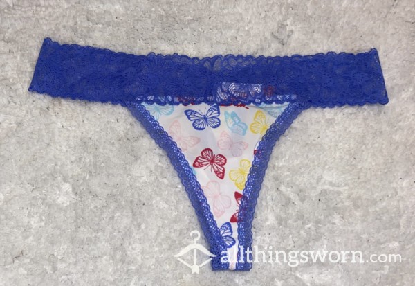 Lace Bu*terfly Thong