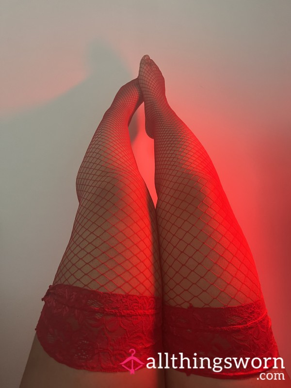 Lace Fishnets