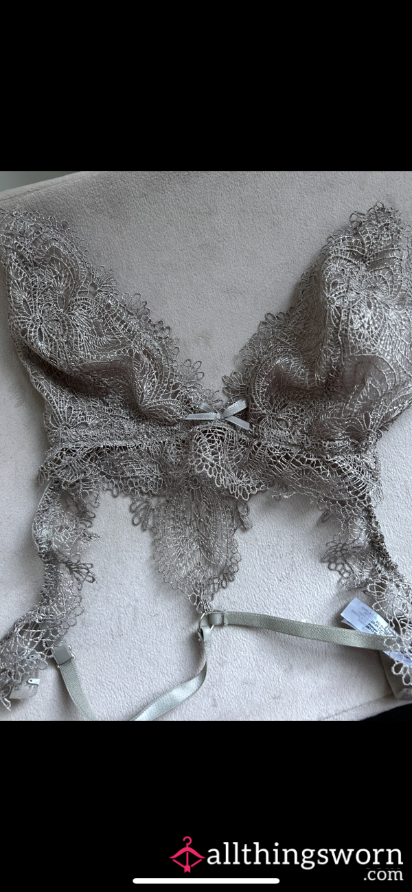 Lace Greyish Bralet