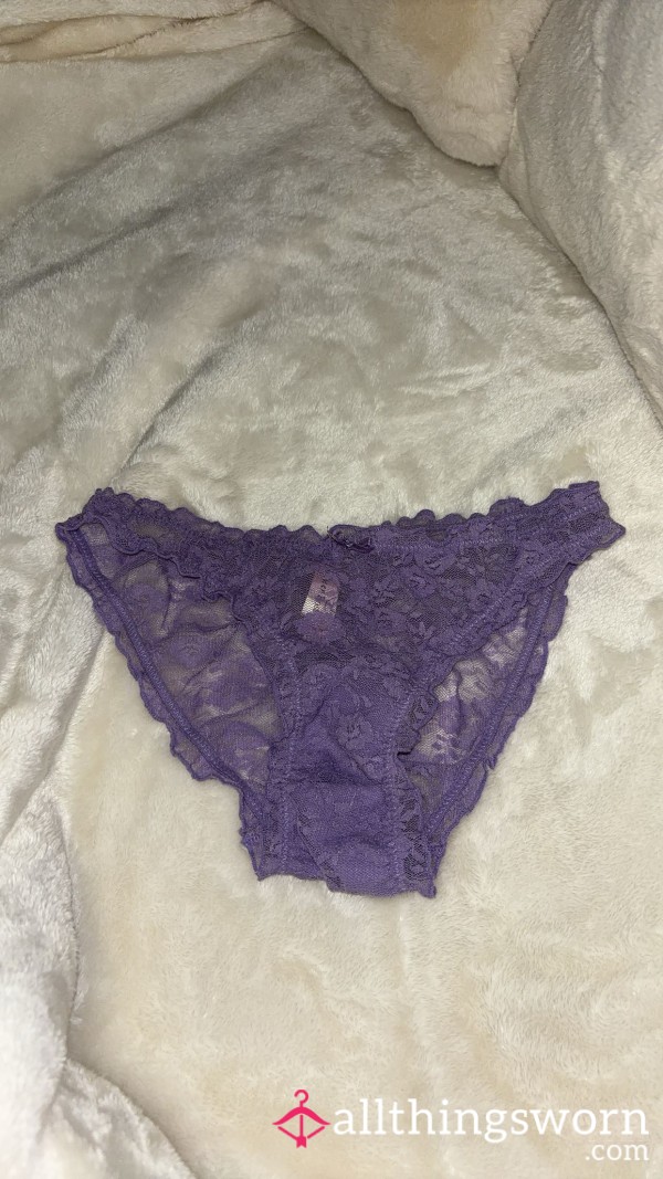 Lace Purple Bikini Pantie