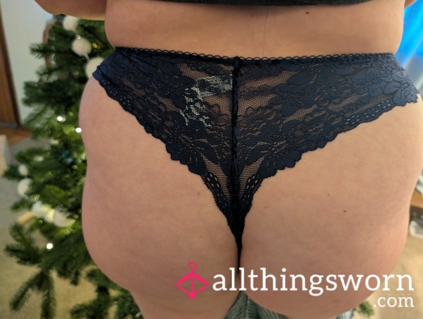 Lace Thong Worn During S**