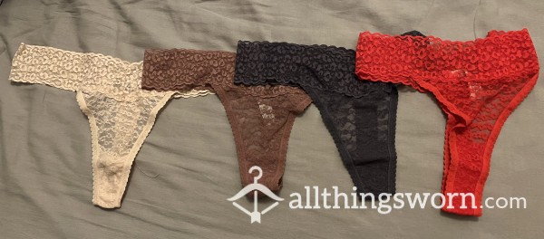 Lace Thongs…