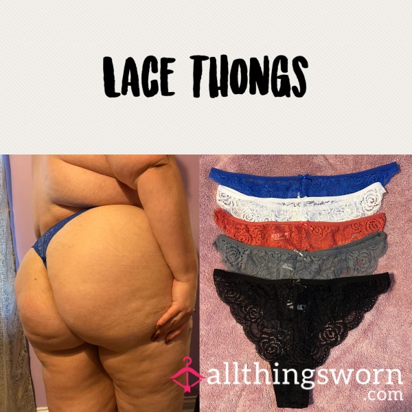 Lace Thongs