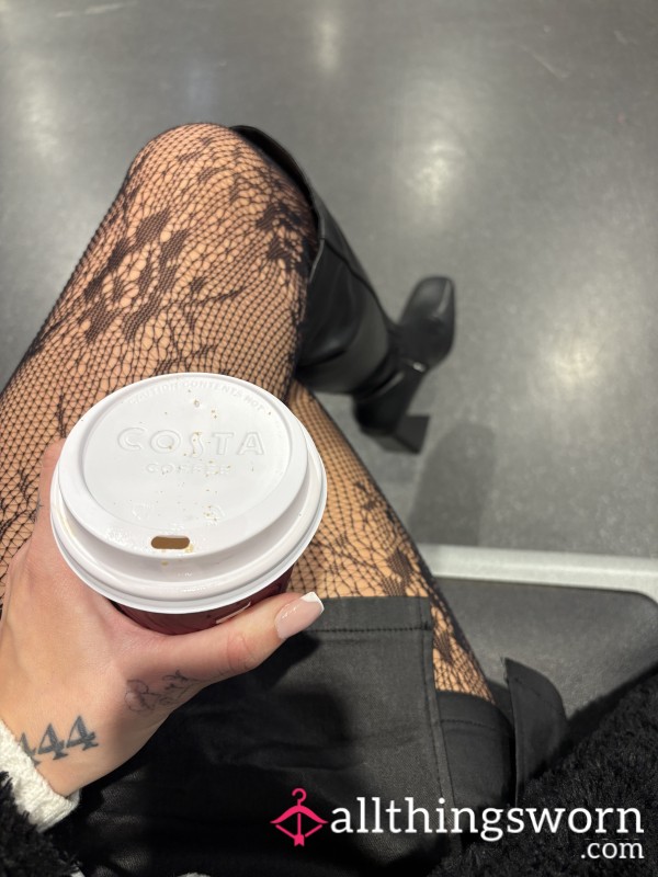 Lace Tights Worn In Dublin 24 Hours 💝