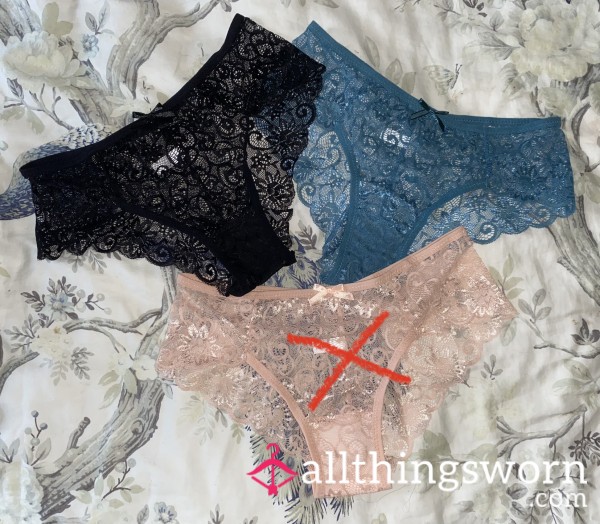 Lace Triangle Panties (48 Hour)