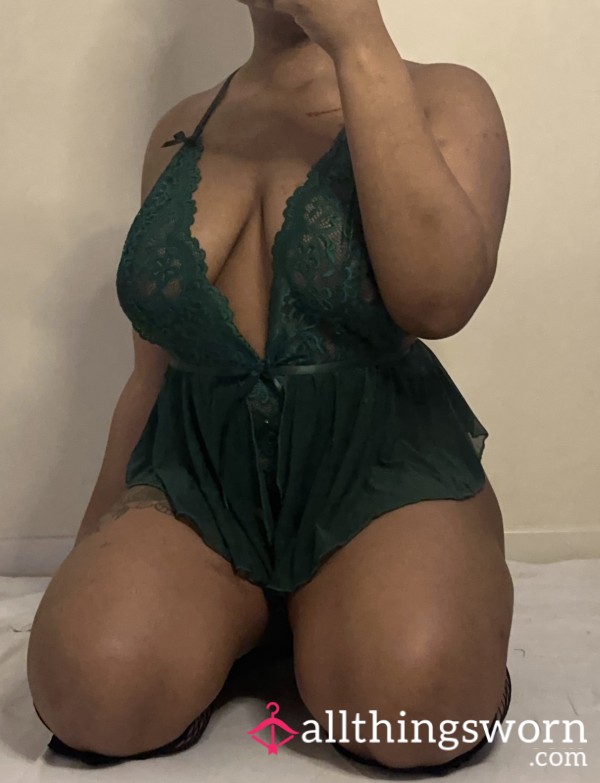 Lacey Green Bodysuit