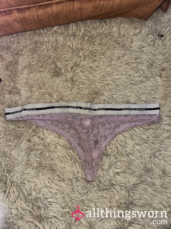 Lacey Purple Victoria Secret Thong