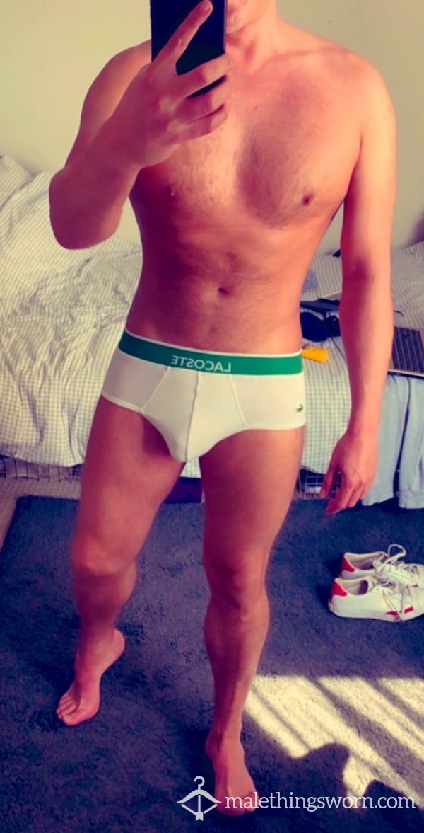 Lacoste White Briefs