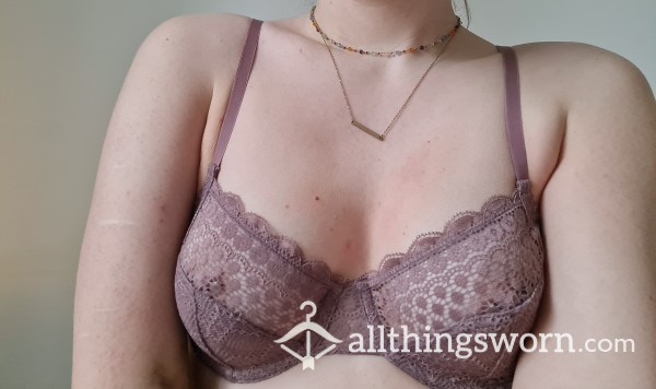 Lacy, Nude Bra